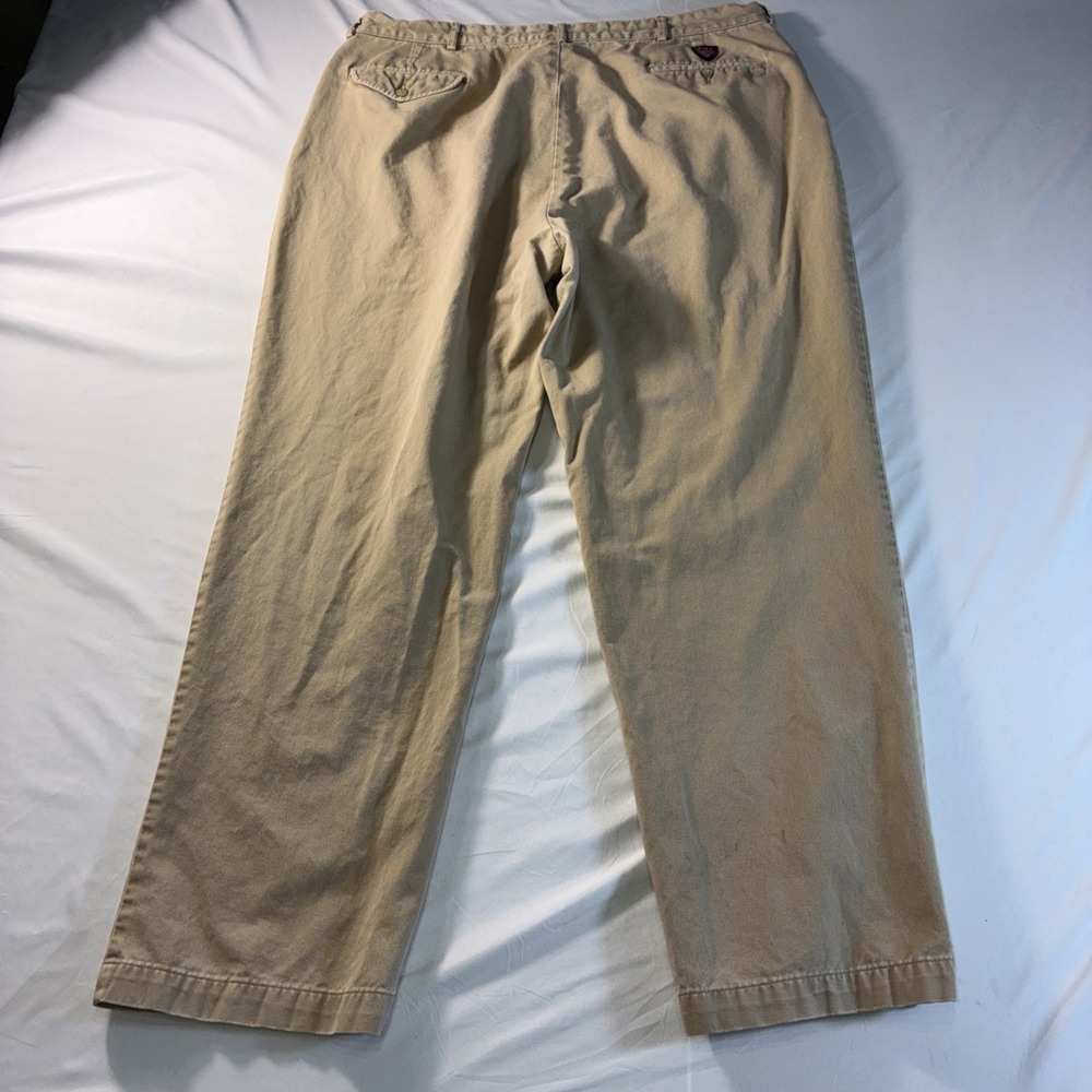 Polo Ralph Lauren Golf Khaki VTG Chino Pants Men's 40x32 Beige - Picture 14 of 16
